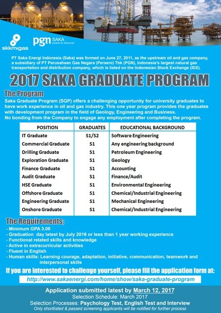 SAKA Graduate Program